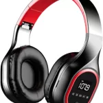 “Easy Operation, Adjustable Metal Head Beam, No Delay Gaming, Wireless Listening, Foldable Design, Radio Mode – Bluetooth Earphones Package”