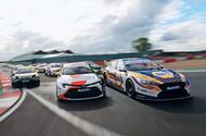BTCC racing cars front dynamic BTCC racing cars front dynamic