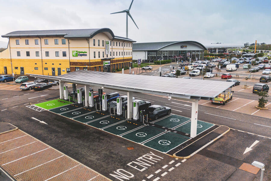 Gridserve Cornwall chargers