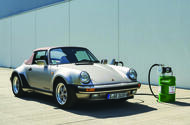 Classic porsche refueling using e fuel Classic porsche refueling using e fuel
