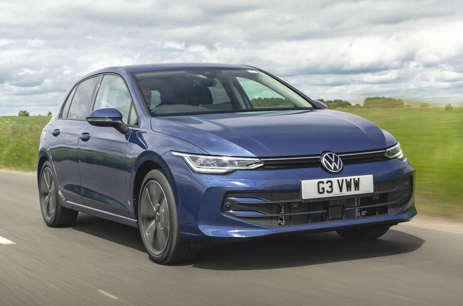 Volkswagen Golf Mk8.5 front quarter tracking