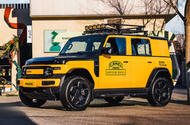 iCar V23 Camel Trophy front quarter