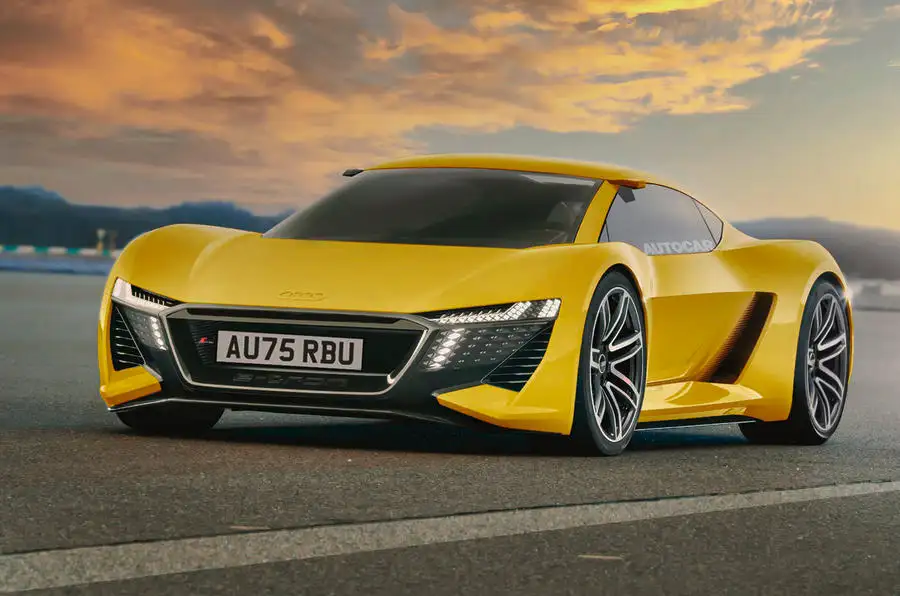 Electric Audi R8 render – front