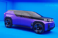 Fiat SUV concept front quarter static Fiat SUV concept front quarter static