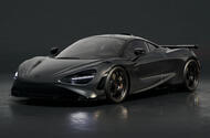 McLaren 750S Le Mans grey front quarter static McLaren 750S Le Mans grey front quarter static