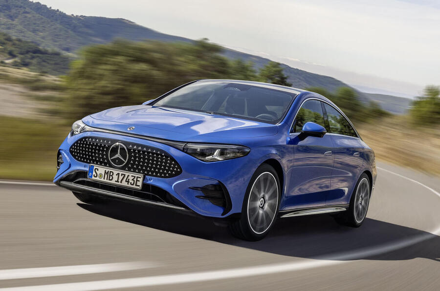 2025 Mercedes-Benz CLA – front quarter tracking