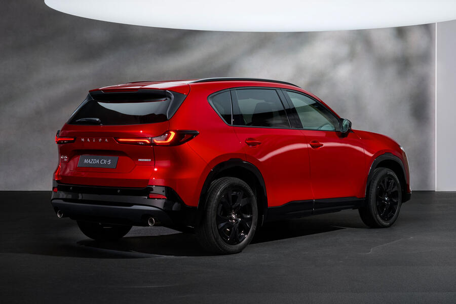 2025 Mazda CX-5 – rear quarter, static