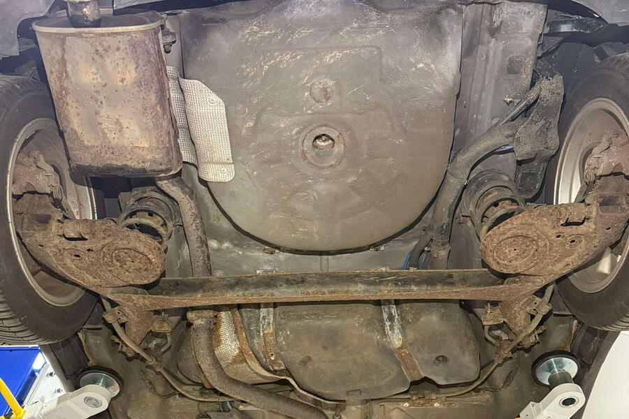 Fiat Panda 100HP rust