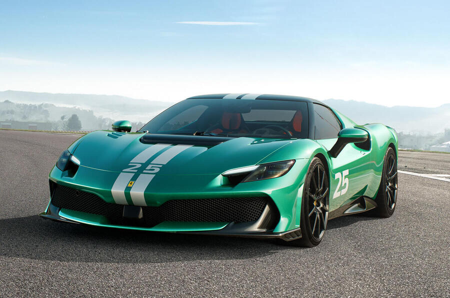 Ferrari 296 Speciale front quarter static