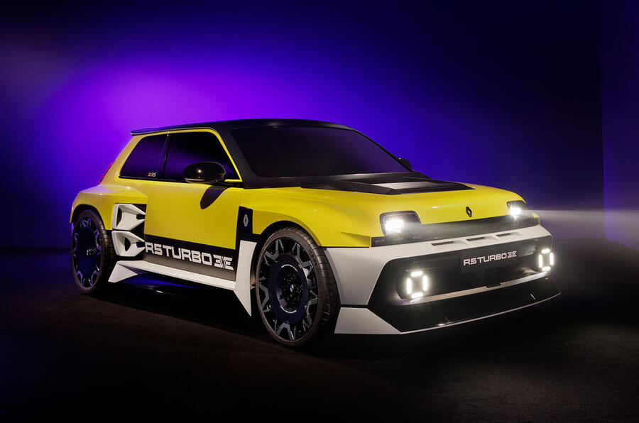 Renault 5 Turbo 3E front quarter