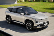 Kia EV5 Euro spec front quarter static
