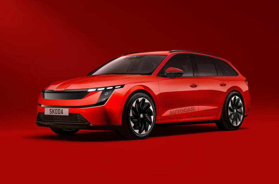Next Skoda Octavia – Autocar render