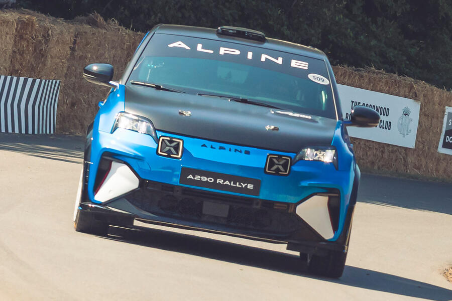 Alpine A290 Rallye at Goodwood FOS 2025