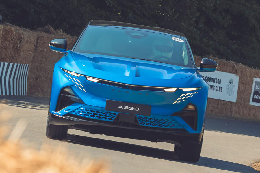 Alpine A390 at Goodwood FOS 2025