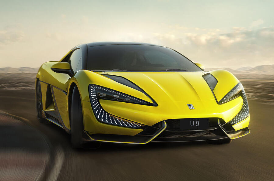 Yangwang U9 front tracking