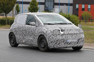 Renault Twingo camo front quarter tracking Renault Twingo camo front quarter tracking