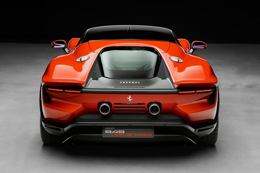 Ferrari 849 Testarossa rear