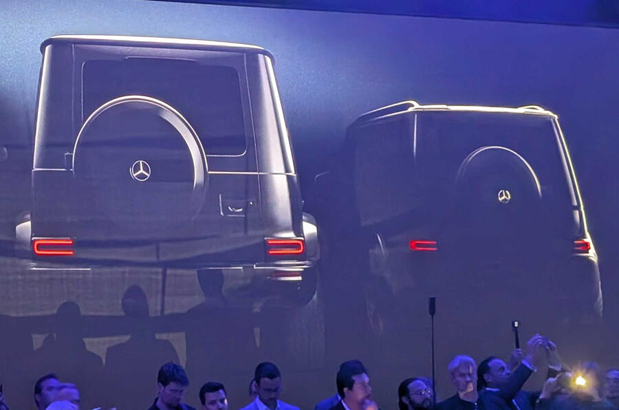 Mercedes Mini G teaser – rear