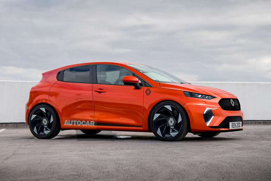 Renault Clio - Autocar render
