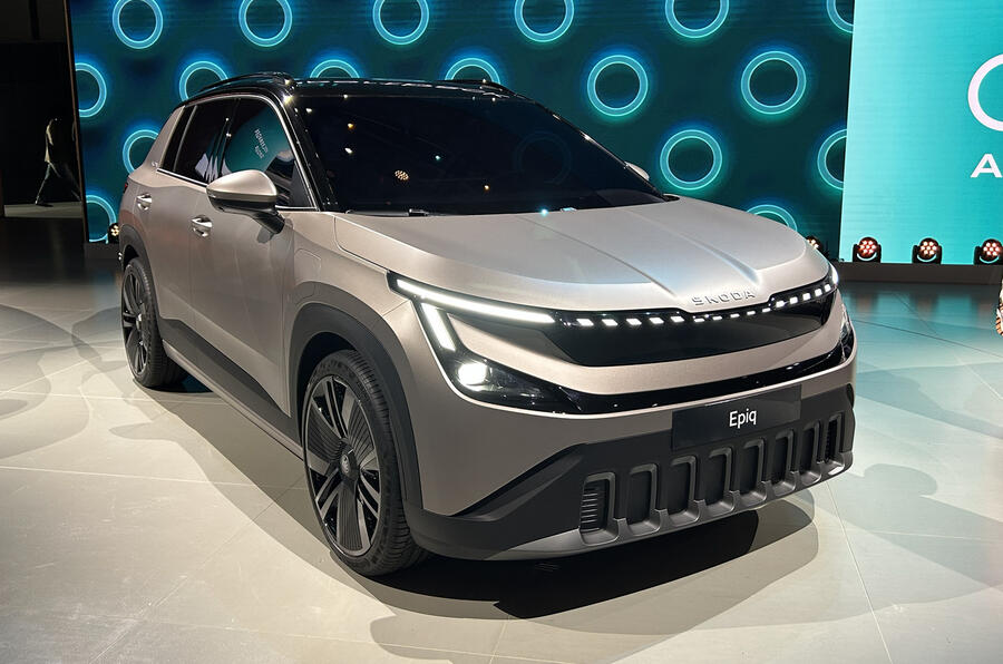 Skoda Epiq at Munich motor show