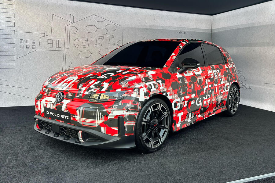 VW ID Polo GTI at Munich motor show – front quarter static