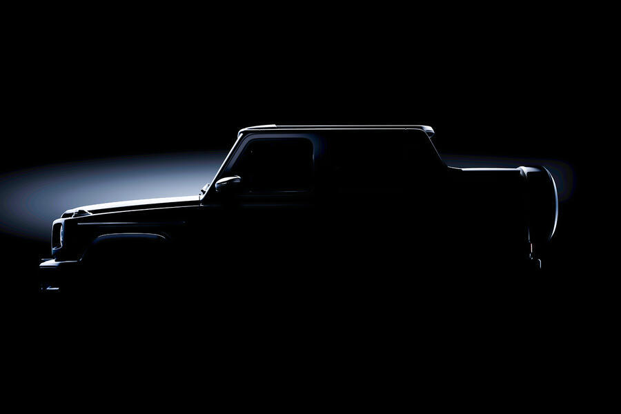 Mercedes G-Class cabrio teaser