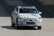 Mercedes benz new GLA EV testing front