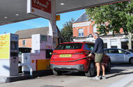 petrol station