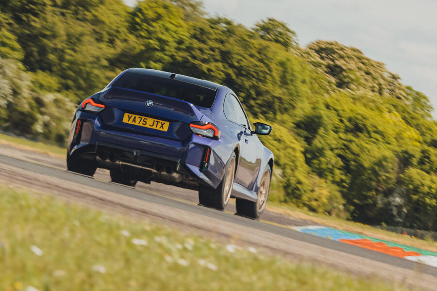 BMW M2 CS on track
