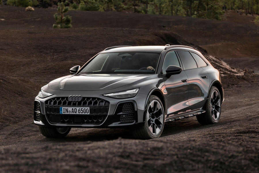 Audi A6 Allroad off-roading – front
