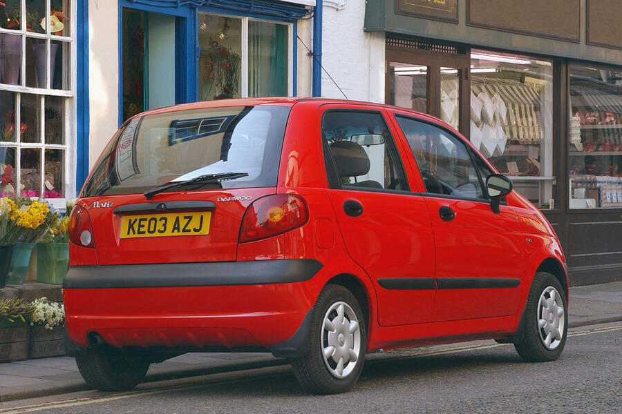 Daewoo Matiz rear