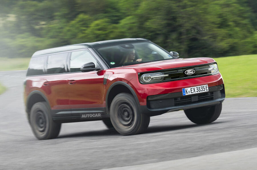 Ford'Bronco' for Europe – Autocar rendering