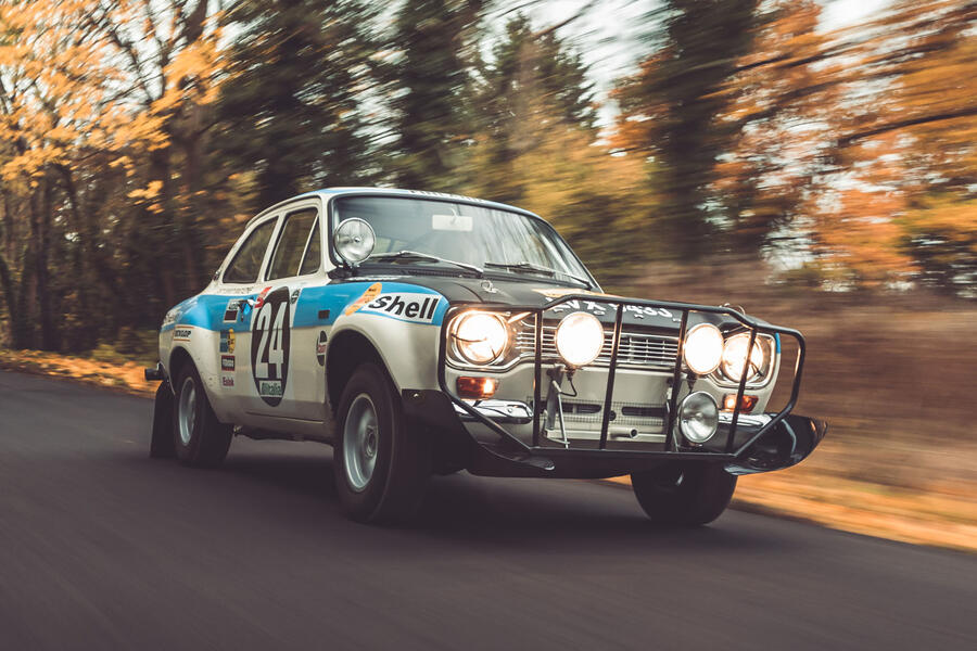 Mk1 Ford Escort rally car