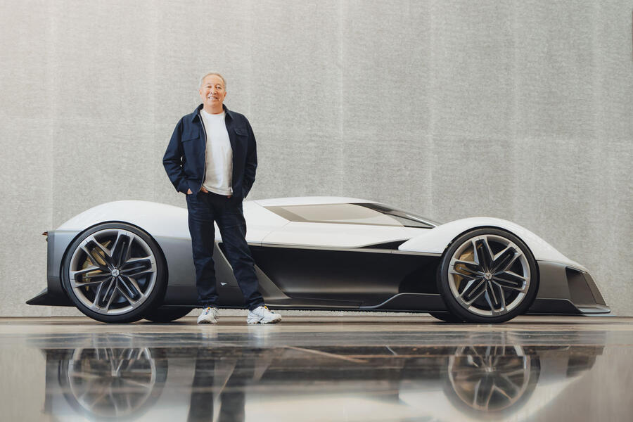 Julian Thomson with Corvette design proposal