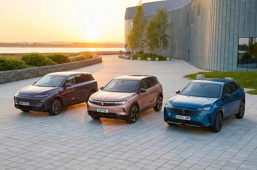 Leapmotor B10, Vauxhall Grandland and Peugeot 3008