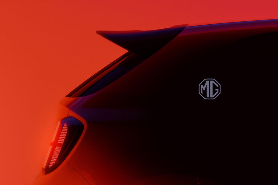 MG concept car teaser – rear