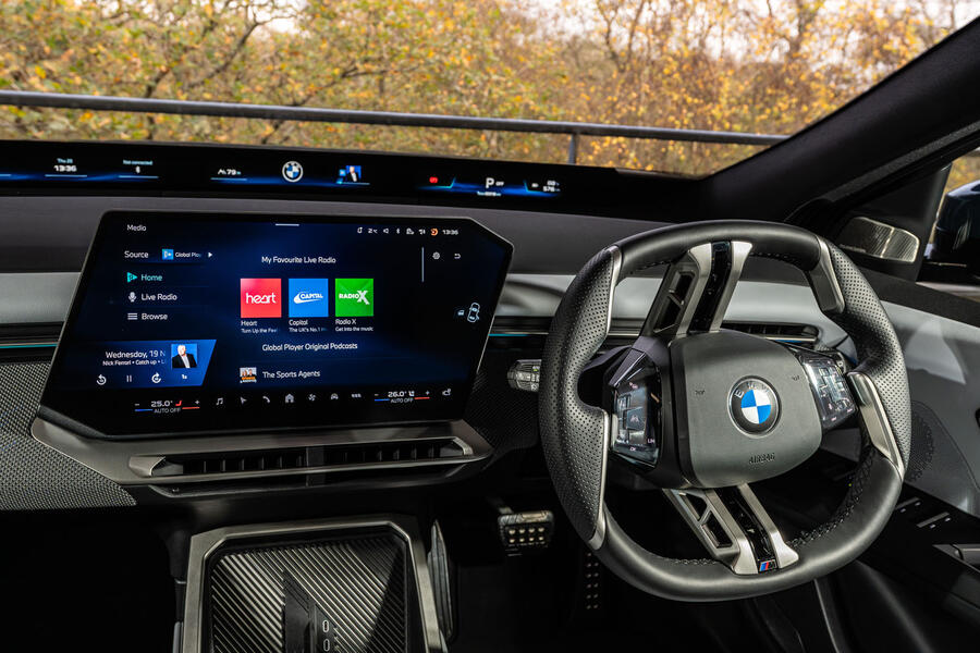 BMW iX3 dashboard
