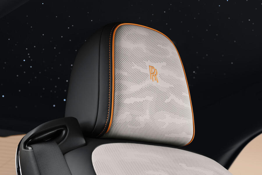 Rolls-Royce Spectre Series II perforated seat