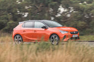 Vauxhall Corsa front quarter tracking