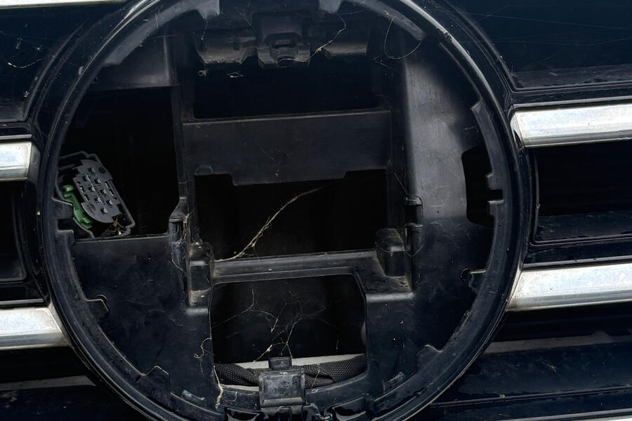 Stolen VW badge