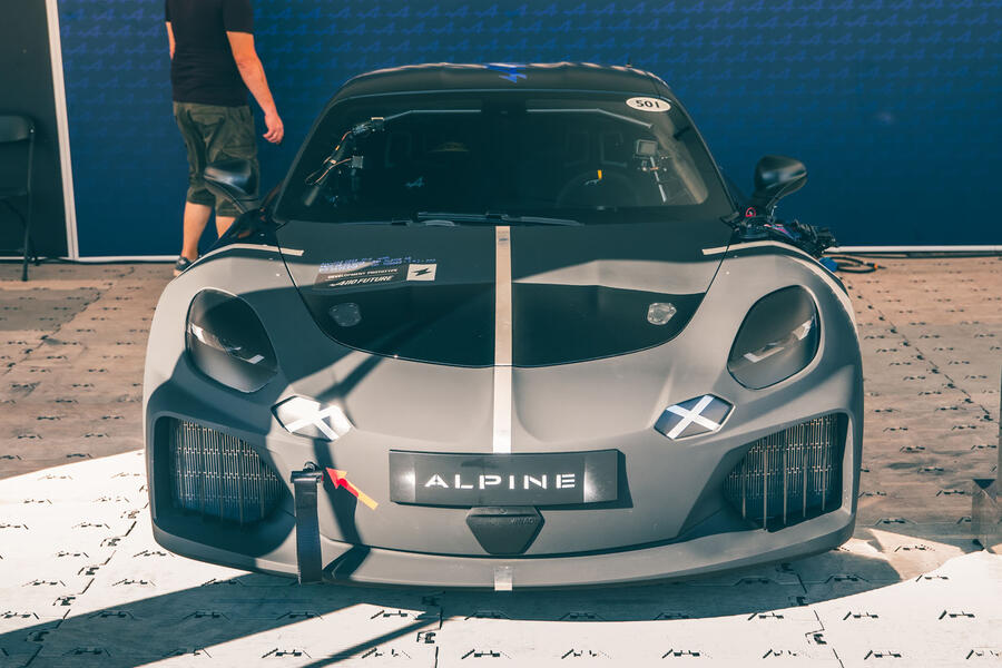 Alpine A110 Future at Goodwood Festival of Speed