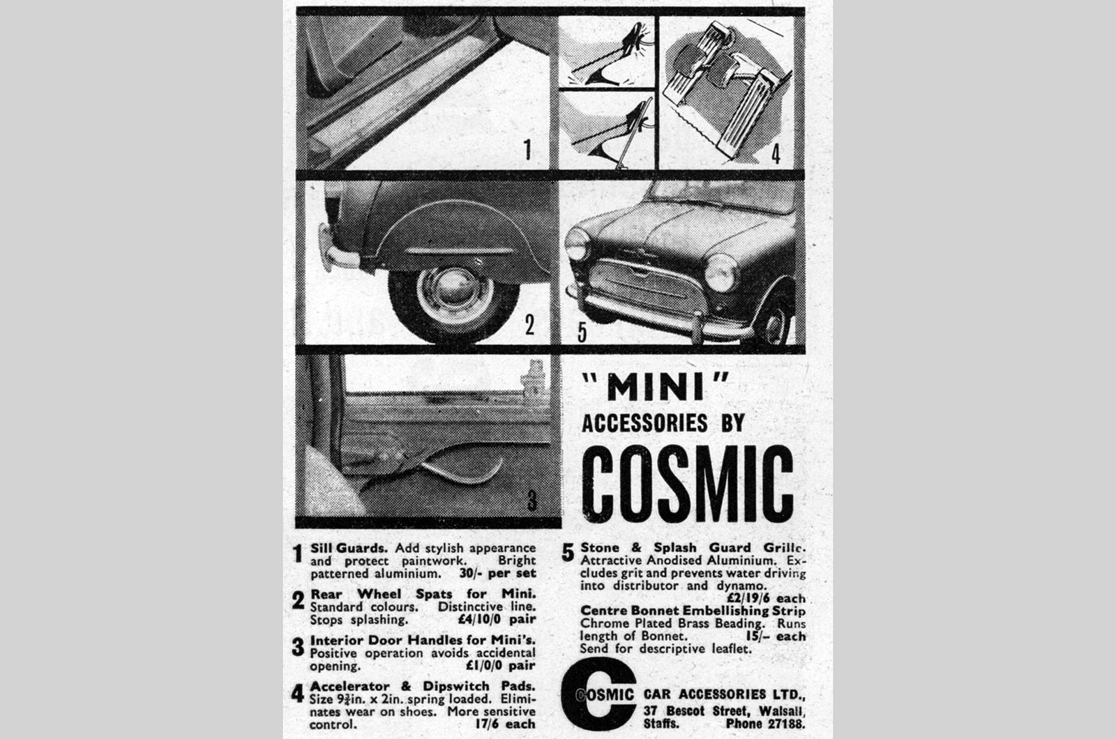 Mini accessories