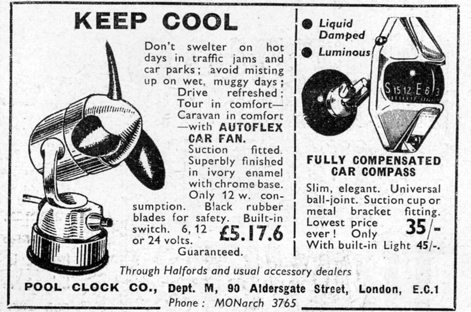 Autoflex car fan