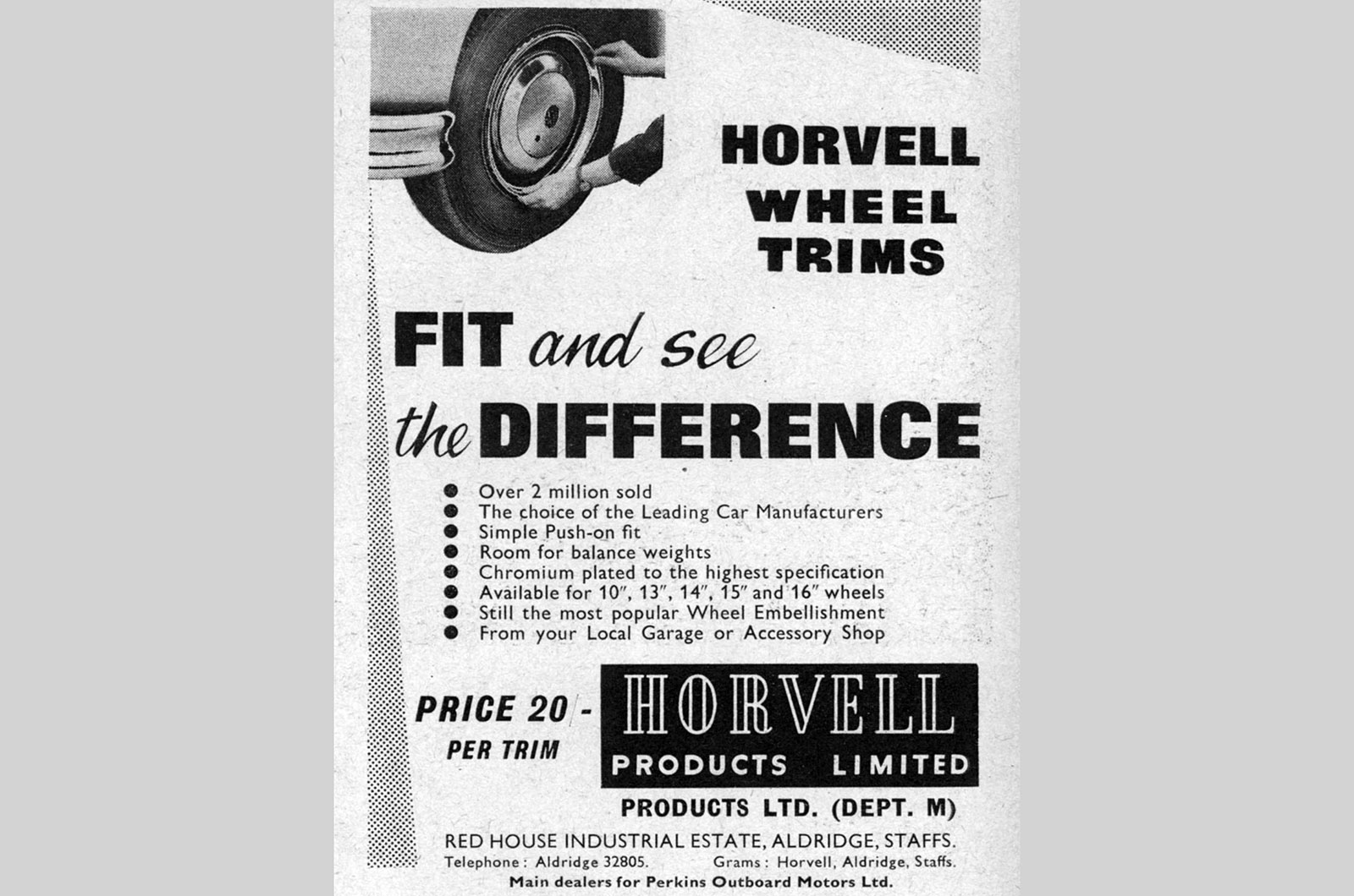 Horvell wheel trims