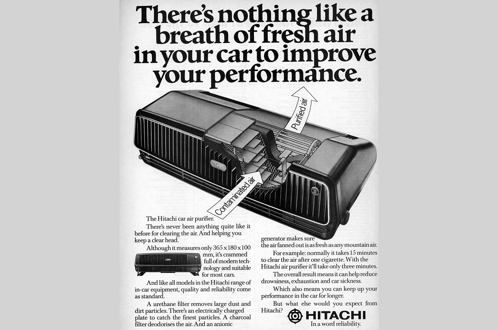 Hitachi air purifier