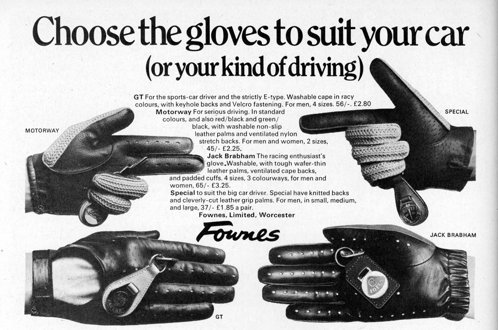 Driving gloves
