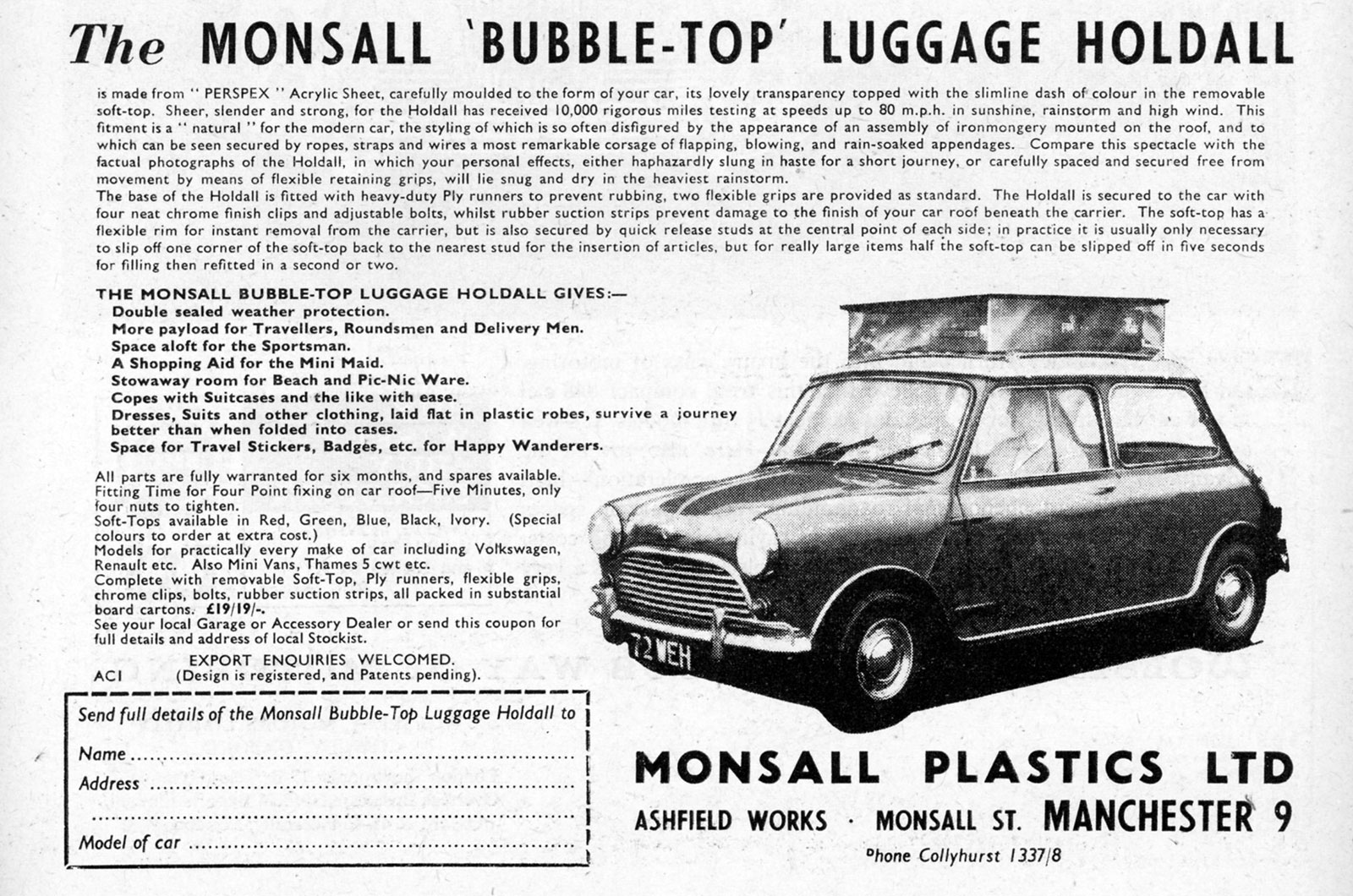 Monsall holdall