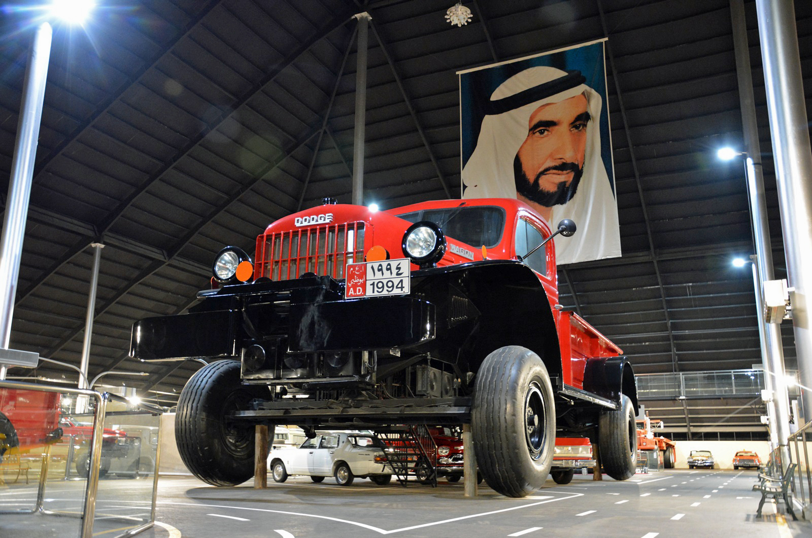 Scaled-up Dodge Power Wagon
