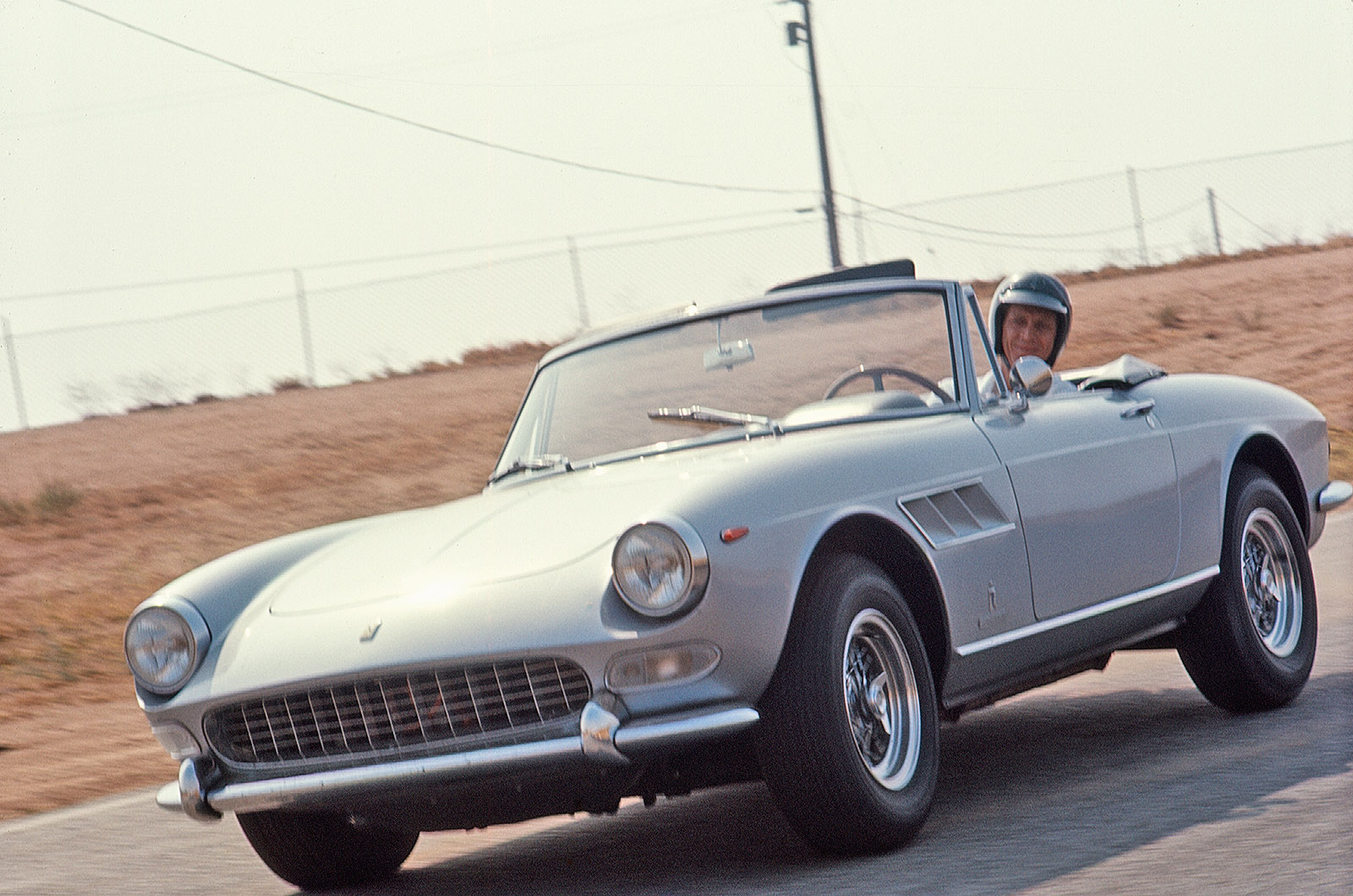 Steve McQueen - Ferrari 275 GTS Convertible