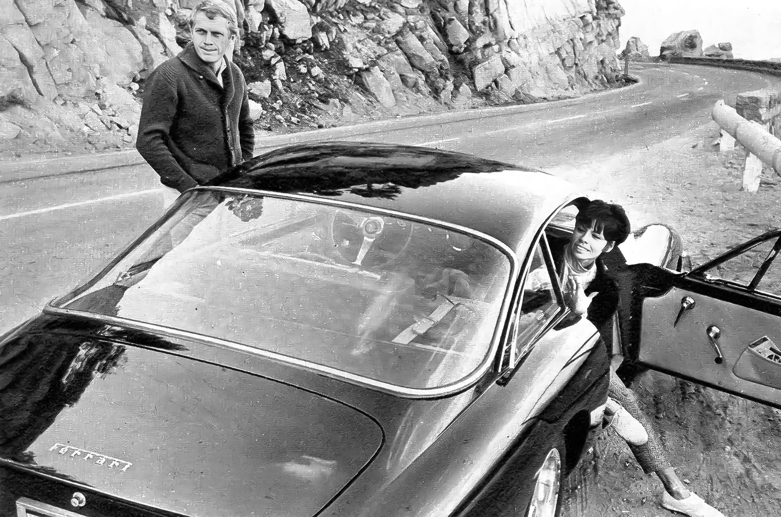 Steve McQueen - Ferrari 250 GT Lusso